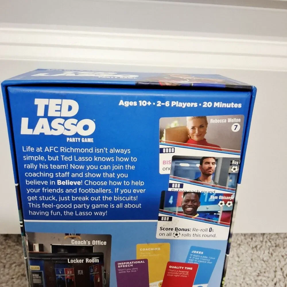 Ted Lasso Party Game 2-6 players ages 10 and up Family Game Night Brand New